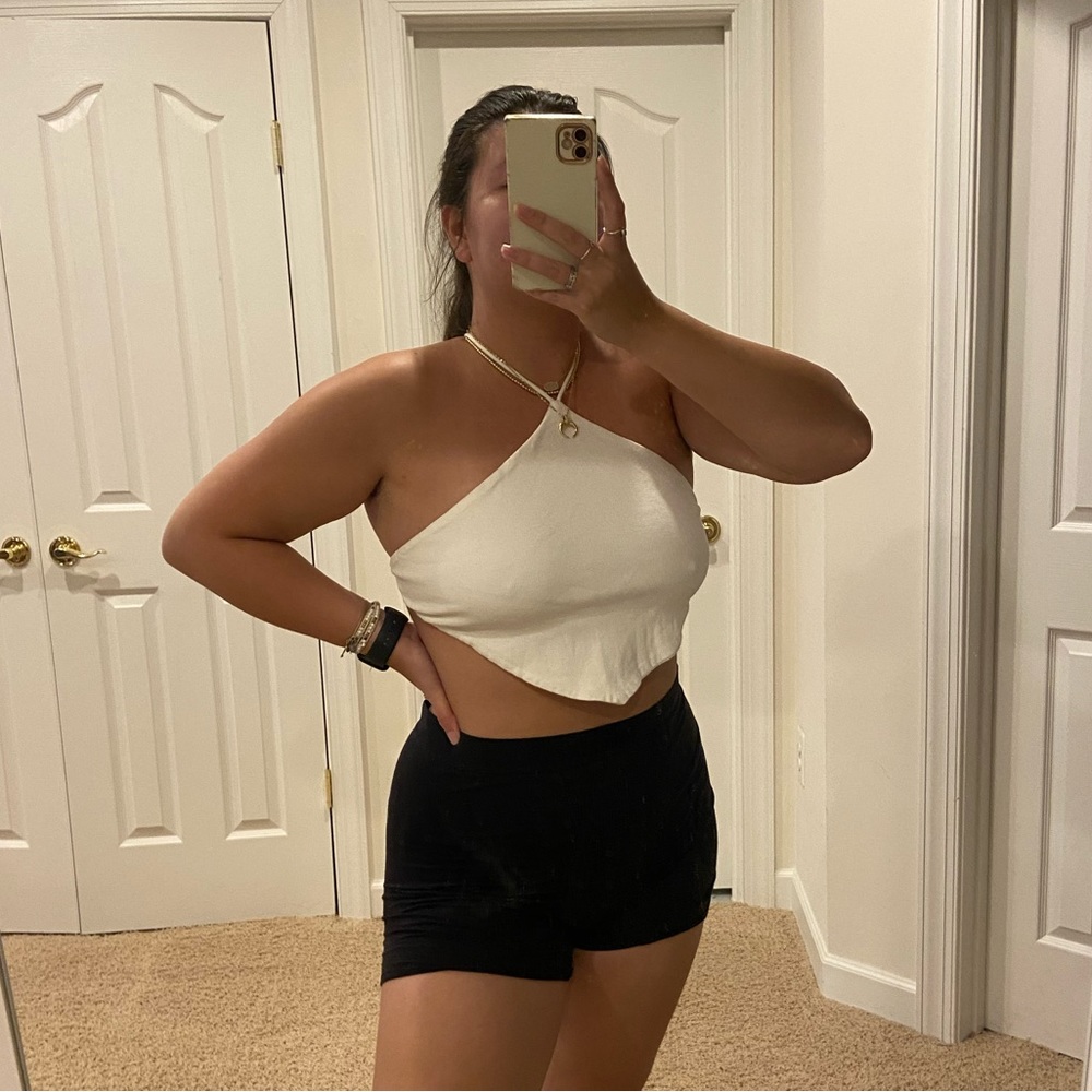 NWOTs STRAPPY BACK CROP TOP